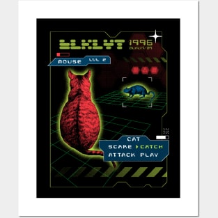 BLKLYT/09 - CAT AND MOUSE Posters and Art